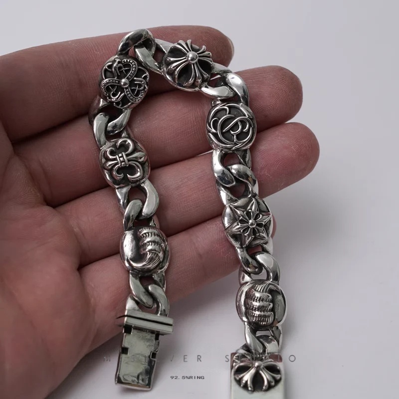 Chrome Hearts Cross Ring - Gothic 925 Sterling Silver Jewelry | David Studio