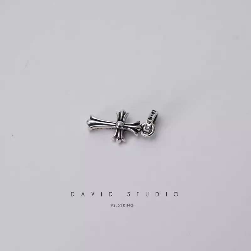 Chrome Hearts Cross Ring - Gothic 925 Sterling Silver Jewelry | David Studio