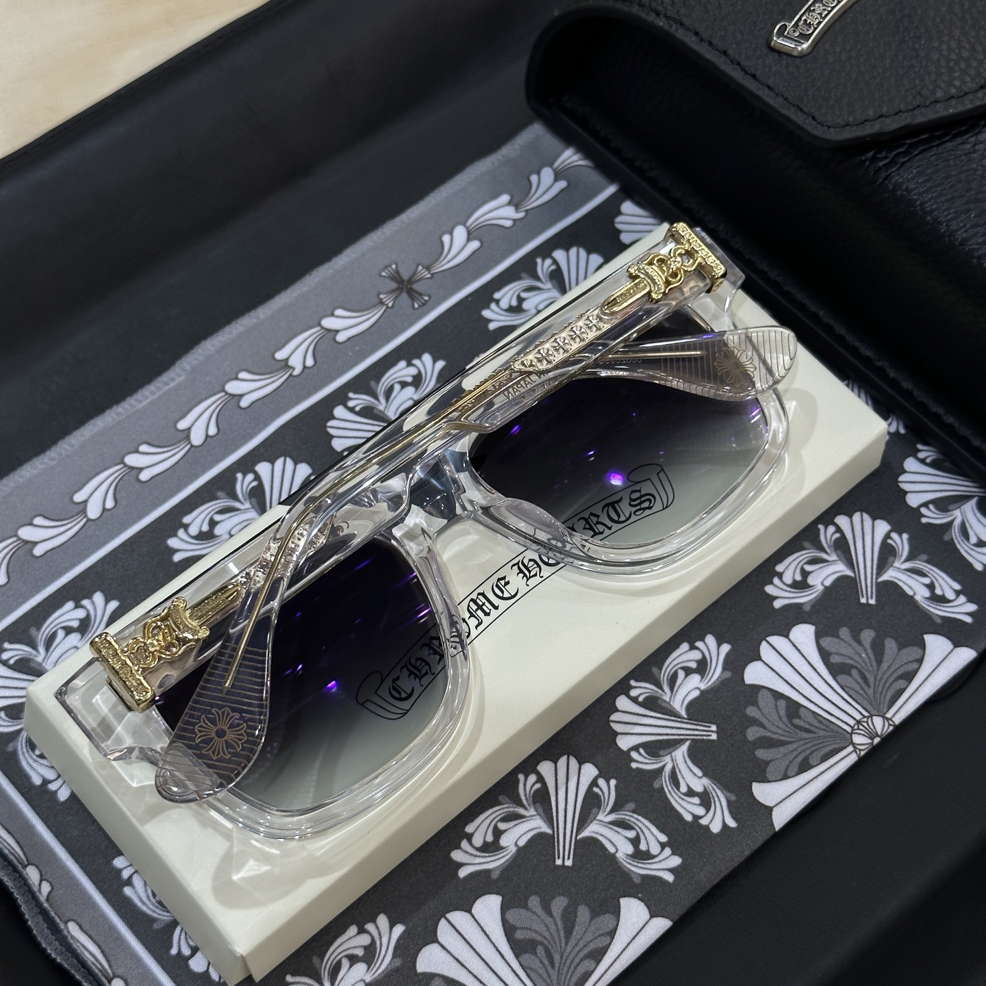 Chrome Hearts Cross Ring - Gothic 925 Sterling Silver Jewelry | David Studio