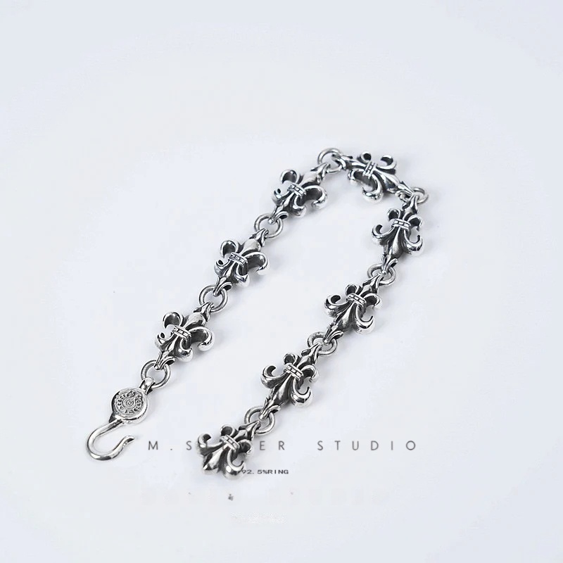 Chrome Hearts Cross Ring - Gothic 925 Sterling Silver Jewelry | David Studio