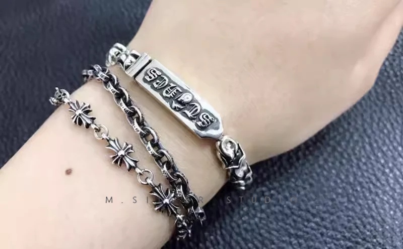 Chrome Hearts Cross Ring - Gothic 925 Sterling Silver Jewelry | David Studio