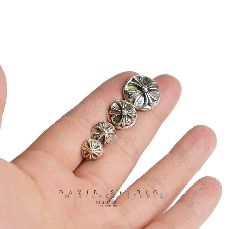 Chrome Hearts Cross Ring - Gothic 925 Sterling Silver Jewelry | David Studio