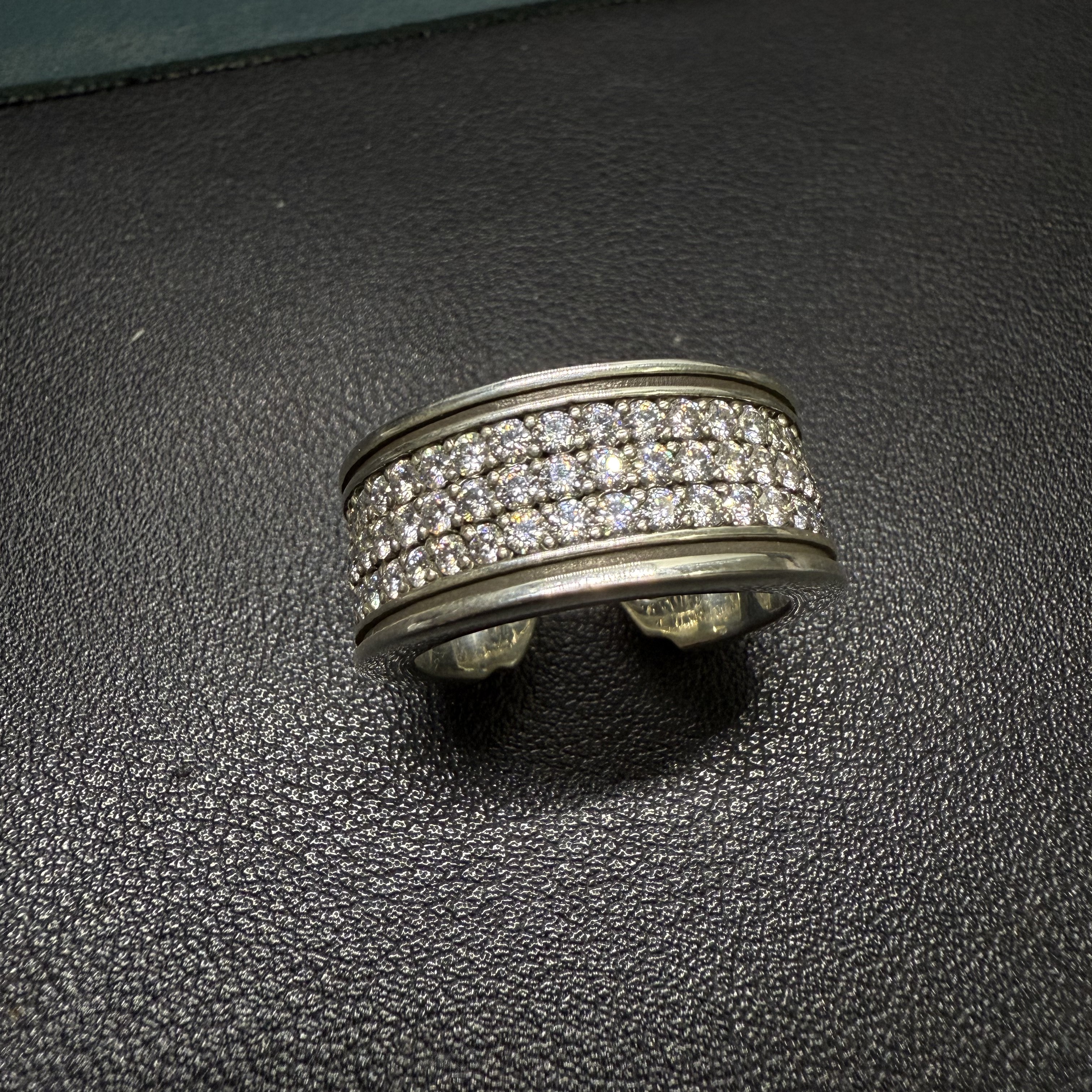 Chrome Hearts Cross Ring - Gothic 925 Sterling Silver Jewelry | David Studio