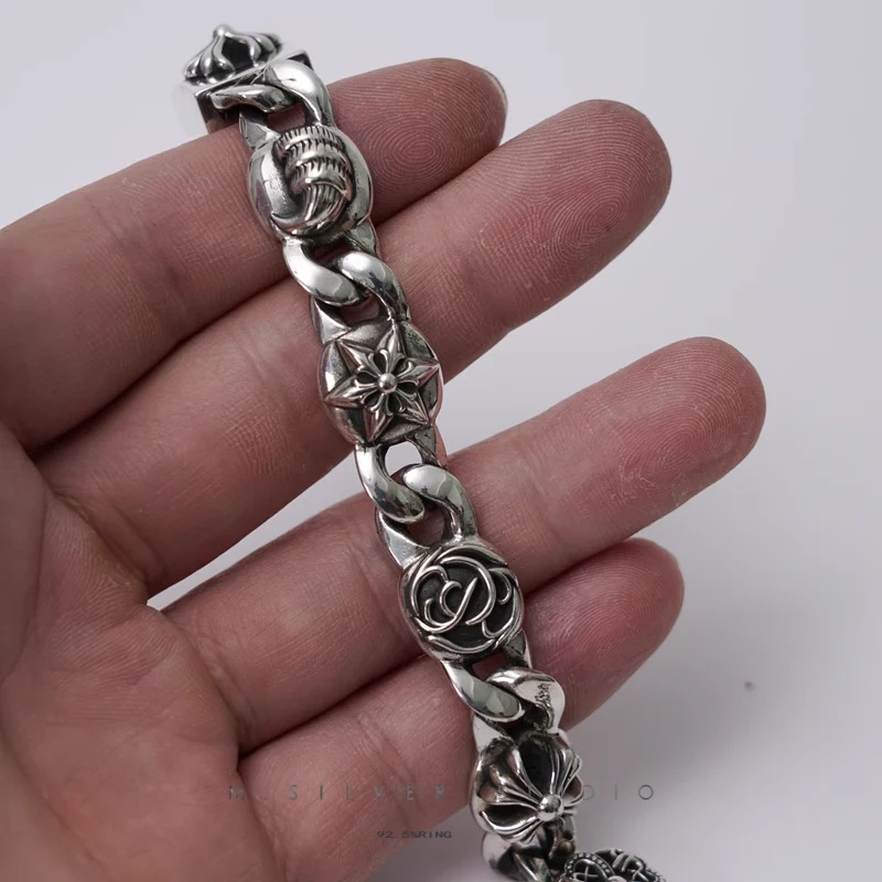 Chrome Hearts Cross Ring - Gothic 925 Sterling Silver Jewelry | David Studio