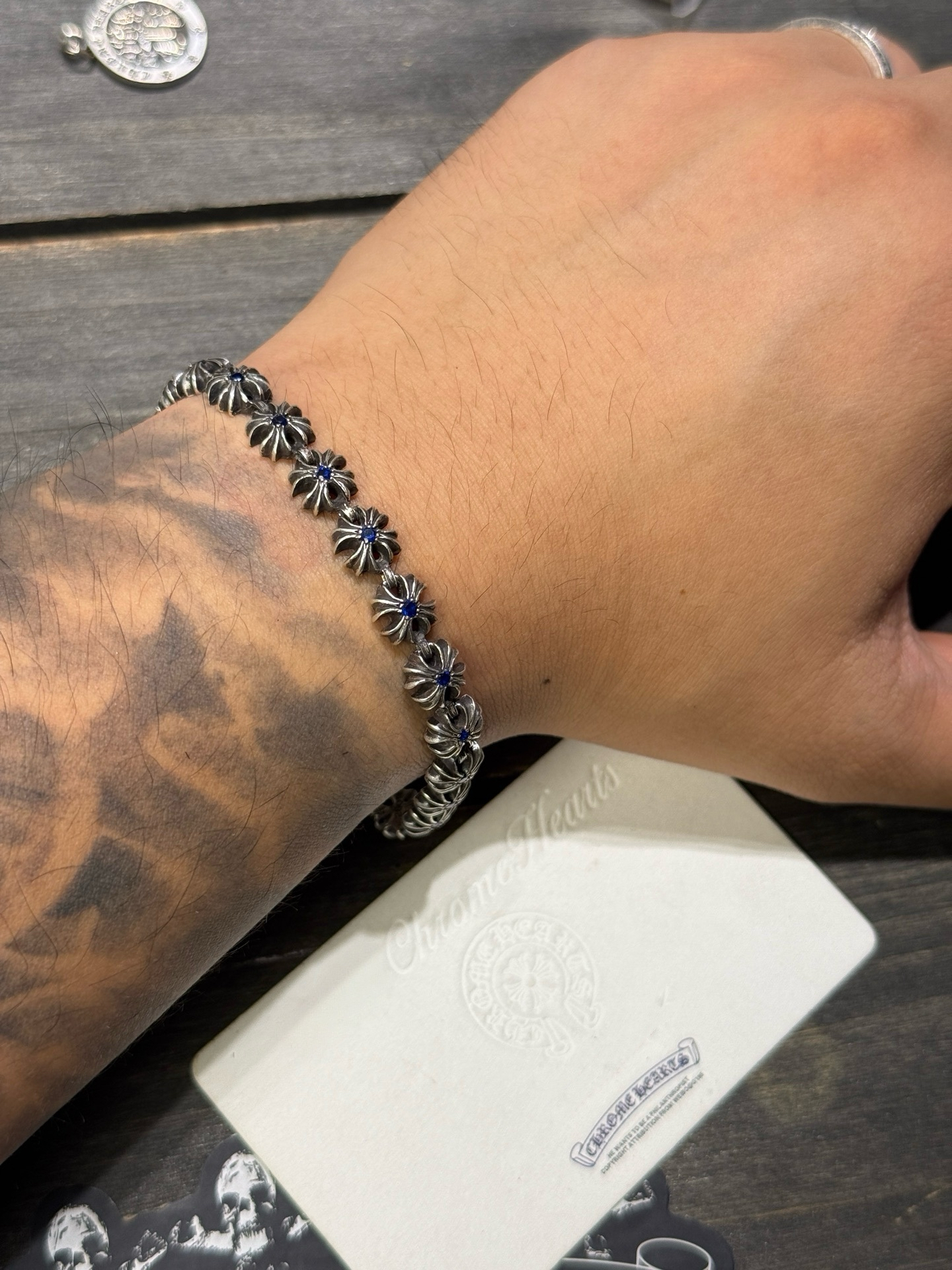 Chrome Hearts Cross Ring - Gothic 925 Sterling Silver Jewelry | David Studio