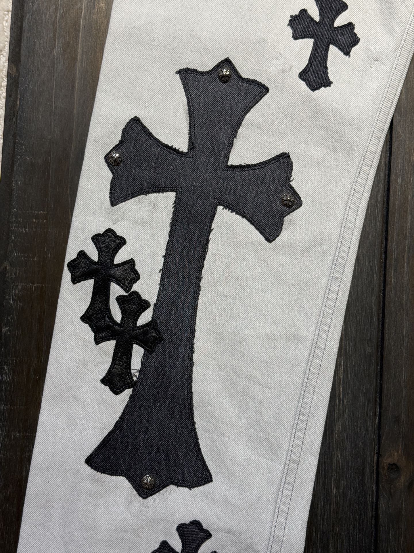 Chrome Hearts Cross Ring - Gothic 925 Sterling Silver Jewelry | David Studio