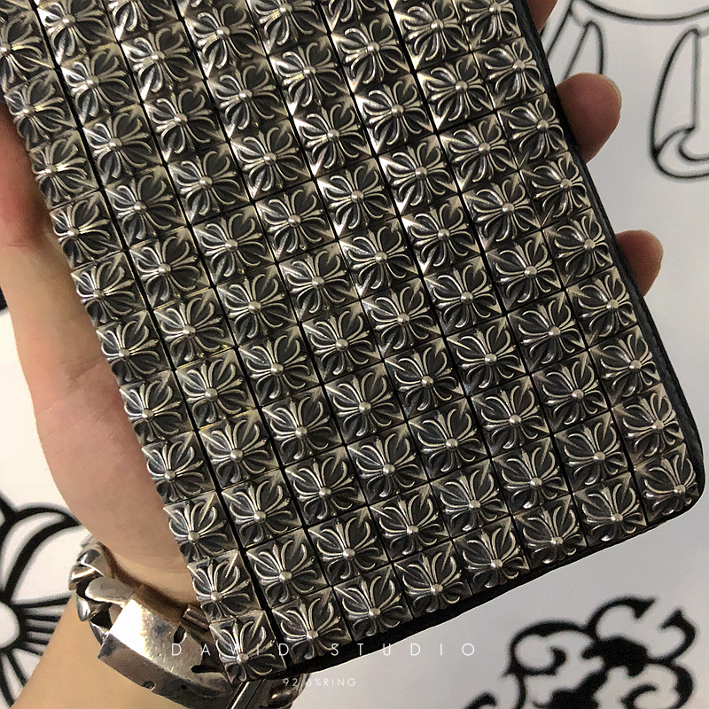 Chrome Hearts Cross Ring - Gothic 925 Sterling Silver Jewelry | David Studio