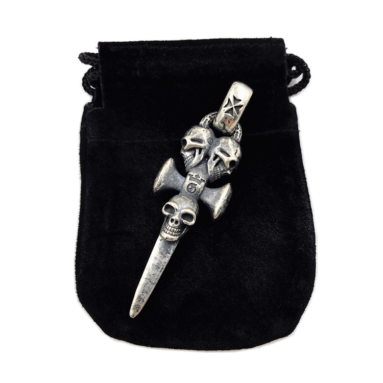 Chrome Hearts Cross Ring - Gothic 925 Sterling Silver Jewelry | David Studio