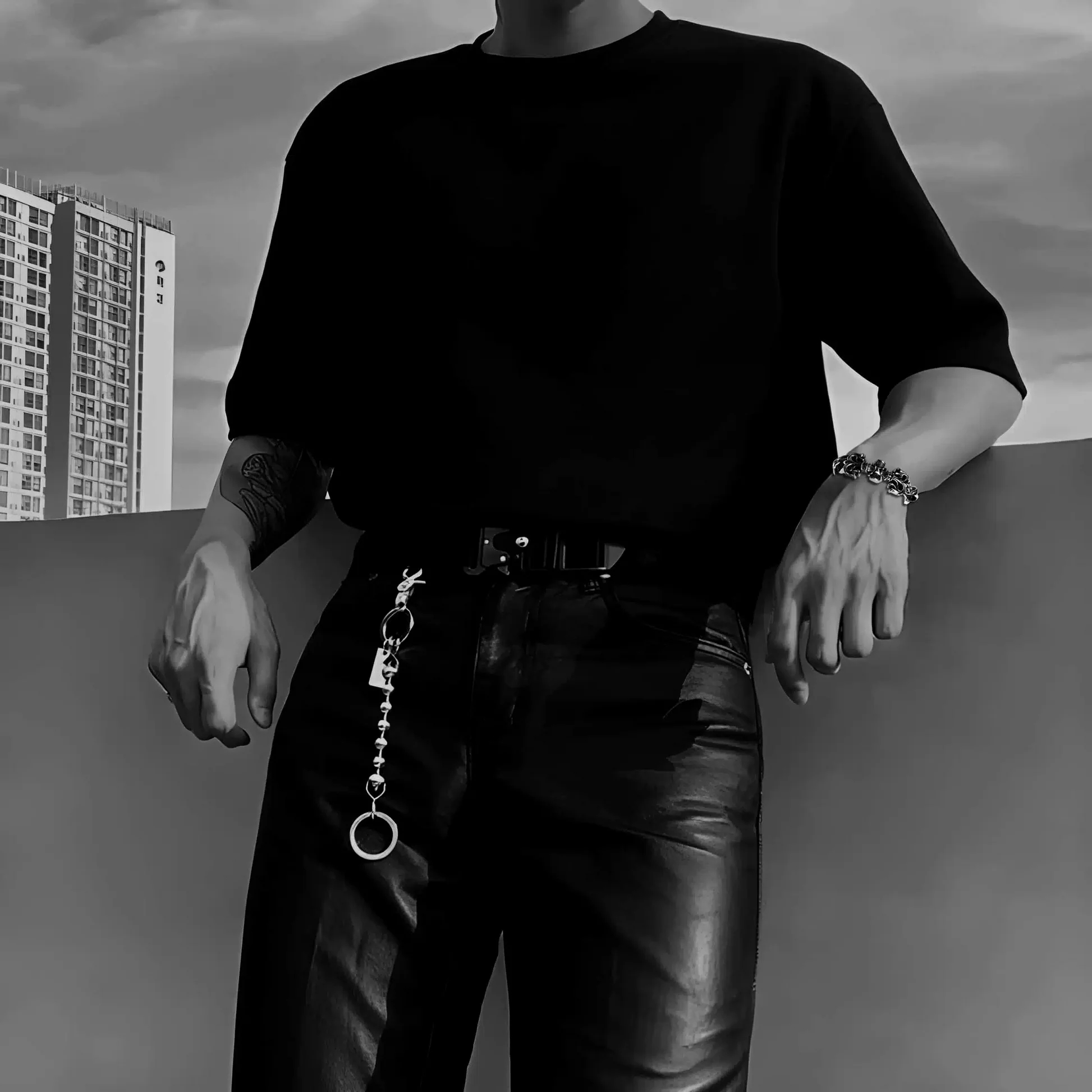 Chrome Hearts Cross Ring - Gothic 925 Sterling Silver Jewelry | David Studio