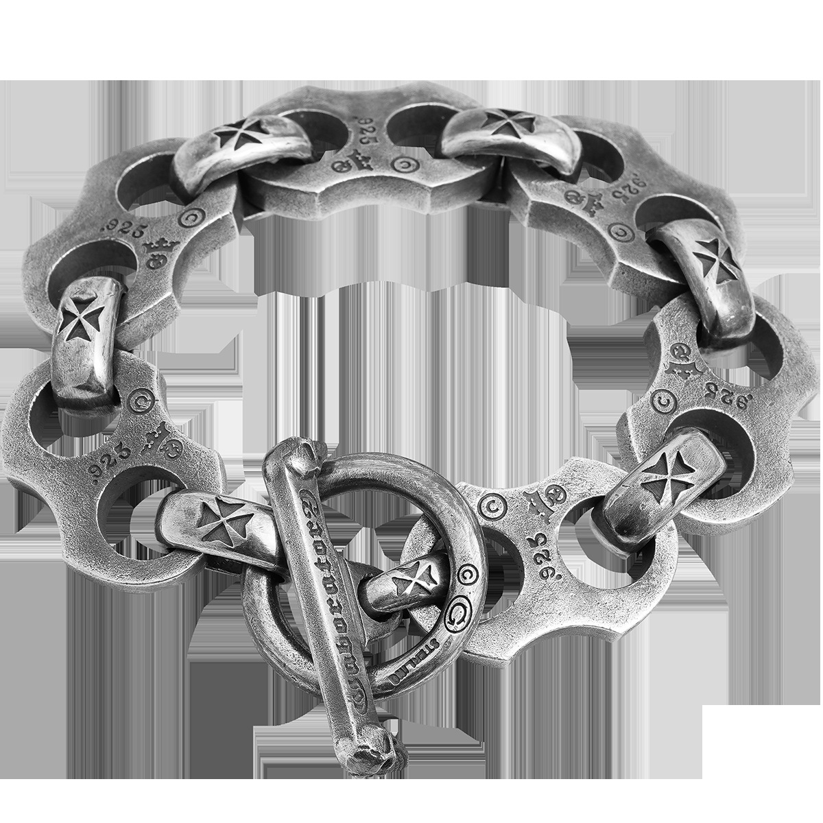 Chrome Hearts Cross Ring - Gothic 925 Sterling Silver Jewelry | David Studio