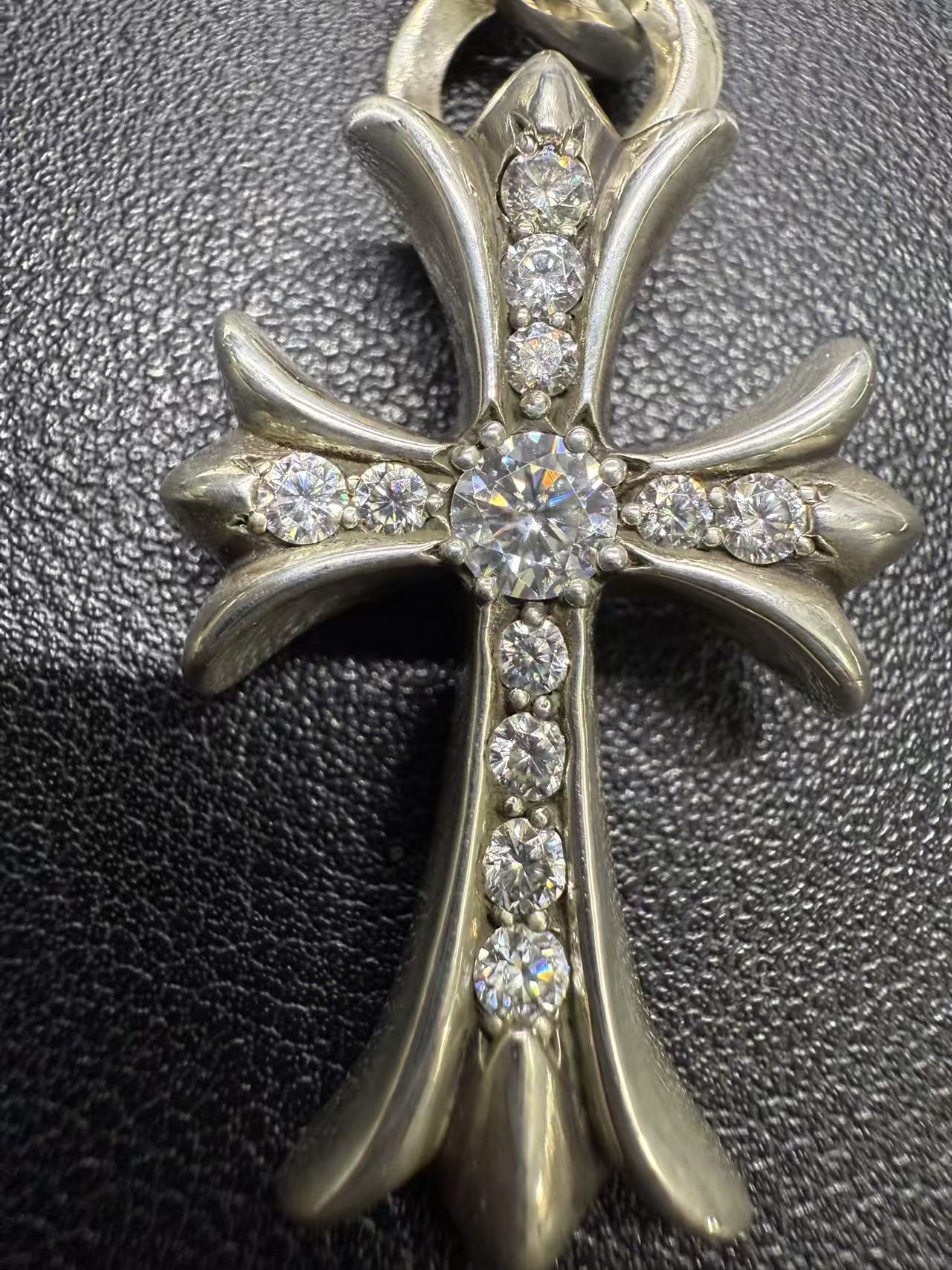 Chrome Hearts Cross Ring - Gothic 925 Sterling Silver Jewelry | David Studio