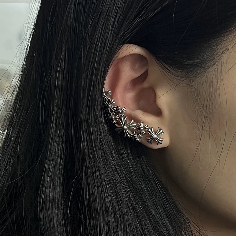 Chrome Hearts Cross Ring - Gothic 925 Sterling Silver Jewelry | David Studio