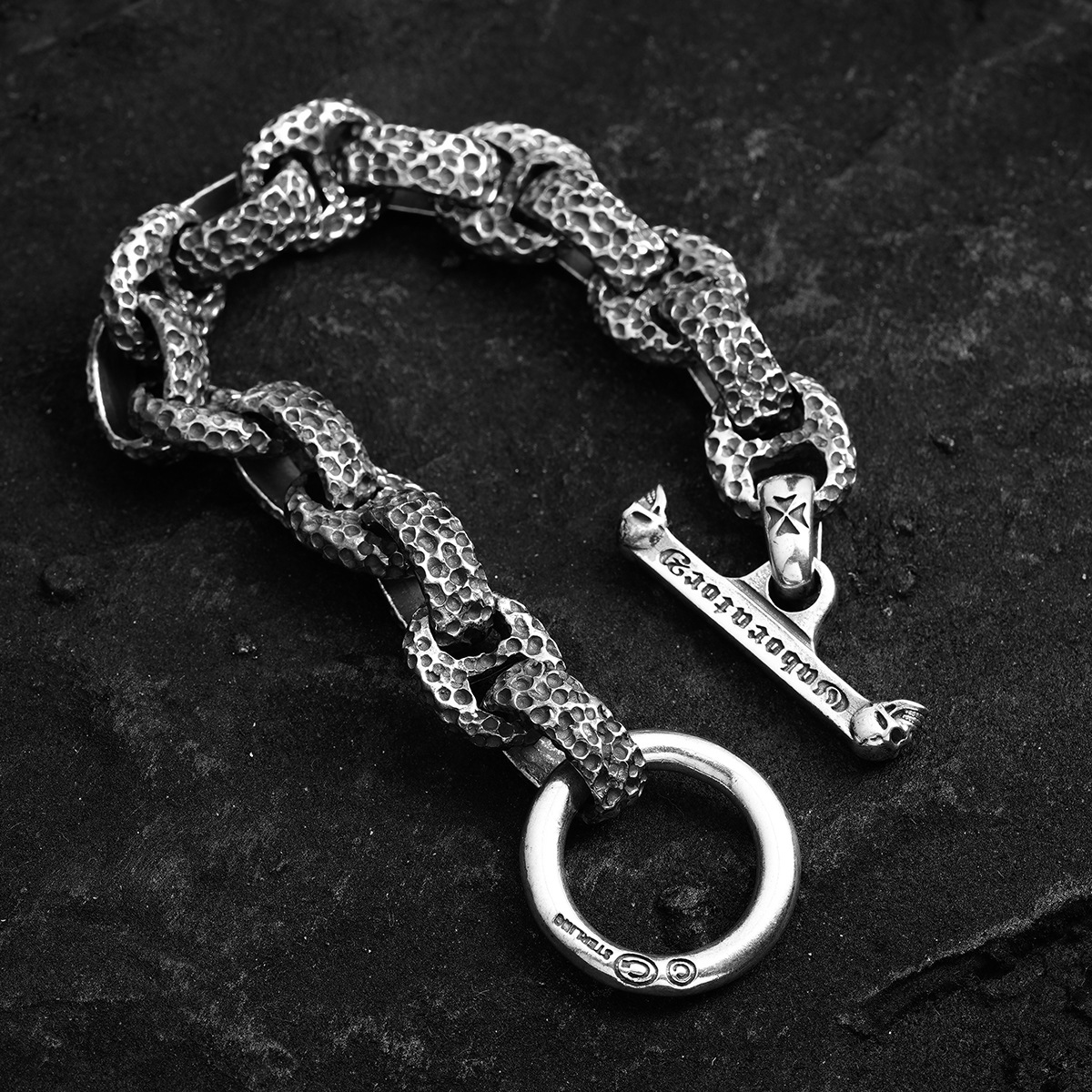 Chrome Hearts Cross Ring - Gothic 925 Sterling Silver Jewelry | David Studio