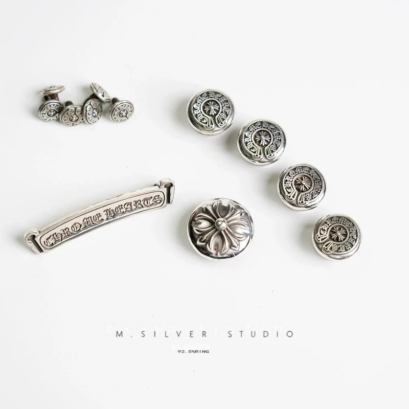 Chrome Hearts Cross Ring - Gothic 925 Sterling Silver Jewelry | David Studio