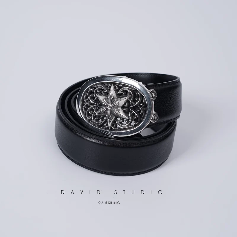 Chrome Hearts Cross Ring - Gothic 925 Sterling Silver Jewelry | David Studio