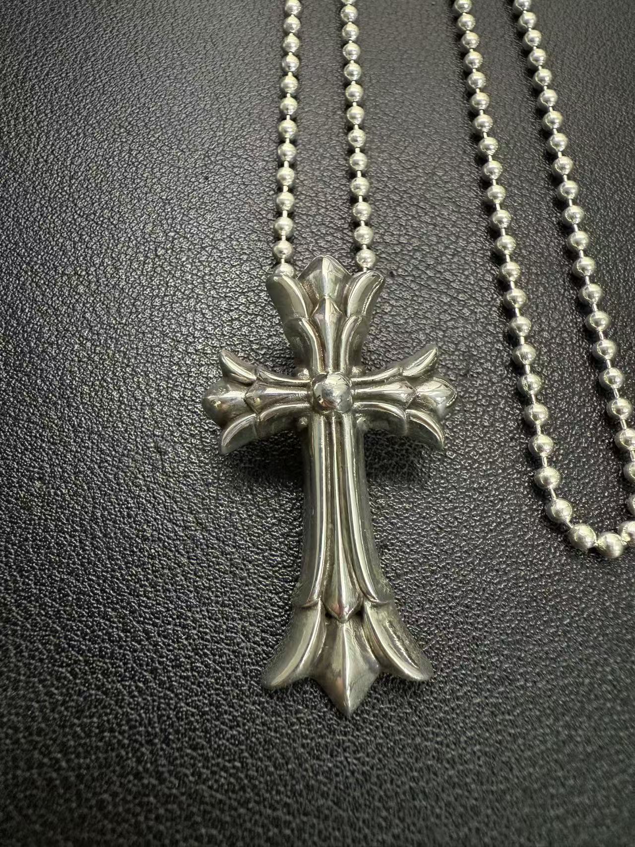 Chrome Hearts Cross Ring - Gothic 925 Sterling Silver Jewelry | David Studio