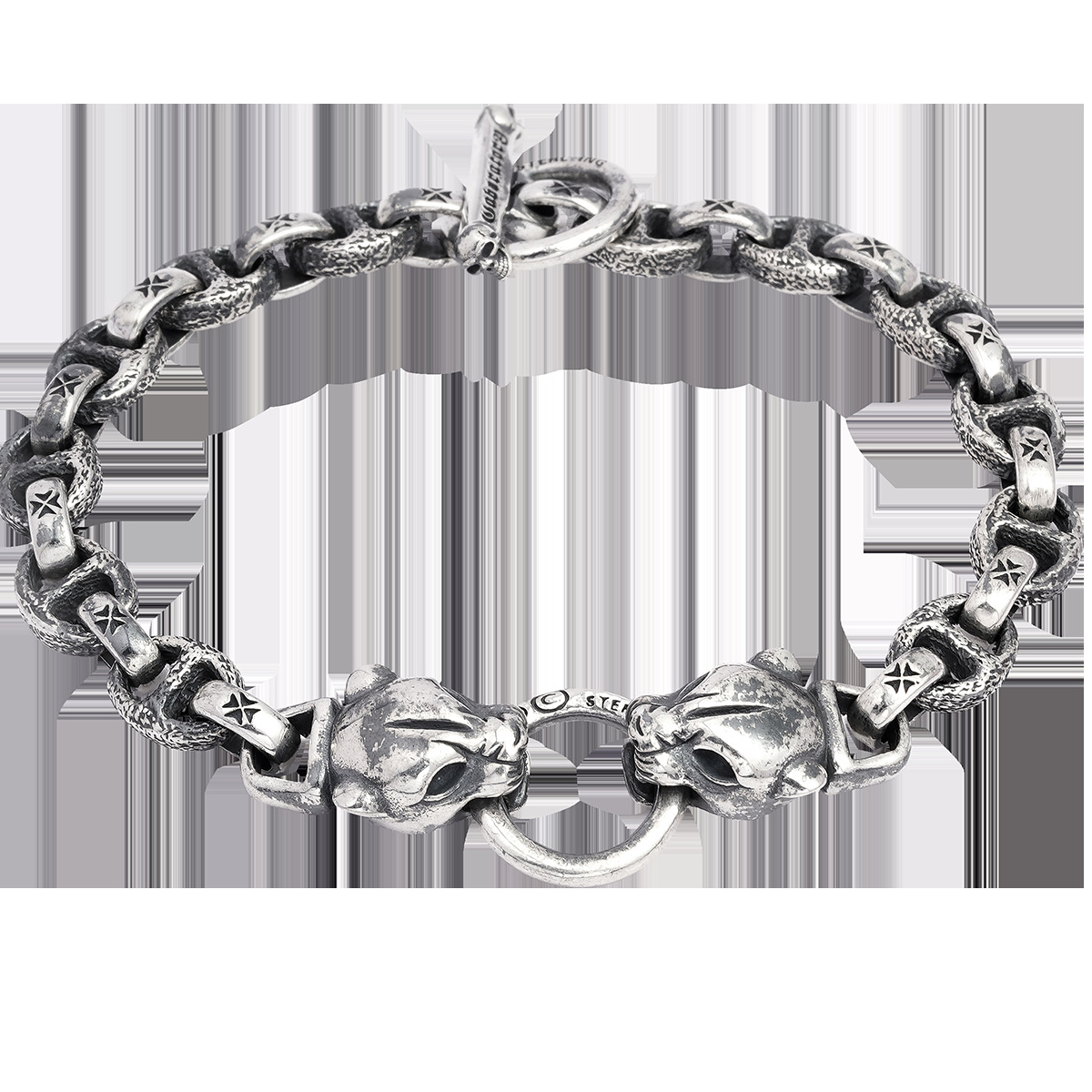 Chrome Hearts Cross Ring - Gothic 925 Sterling Silver Jewelry | David Studio