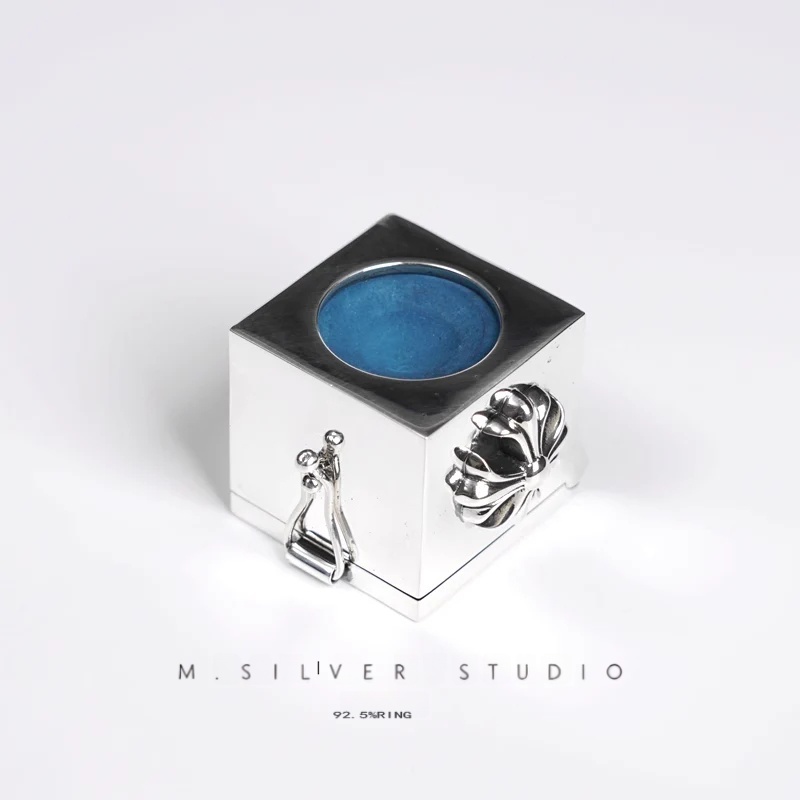 Chrome Hearts Cross Ring - Gothic 925 Sterling Silver Jewelry | David Studio