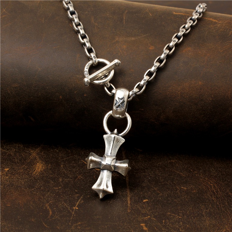 Chrome Hearts Cross Ring - Gothic 925 Sterling Silver Jewelry | David Studio