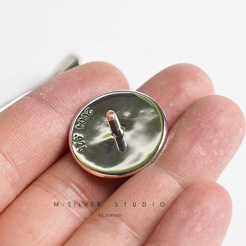 Chrome Hearts Cross Ring - Gothic 925 Sterling Silver Jewelry | David Studio