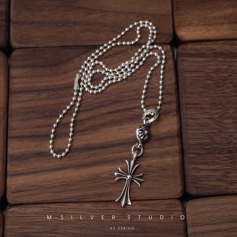 Chrome Hearts Cross Ring - Gothic 925 Sterling Silver Jewelry | David Studio