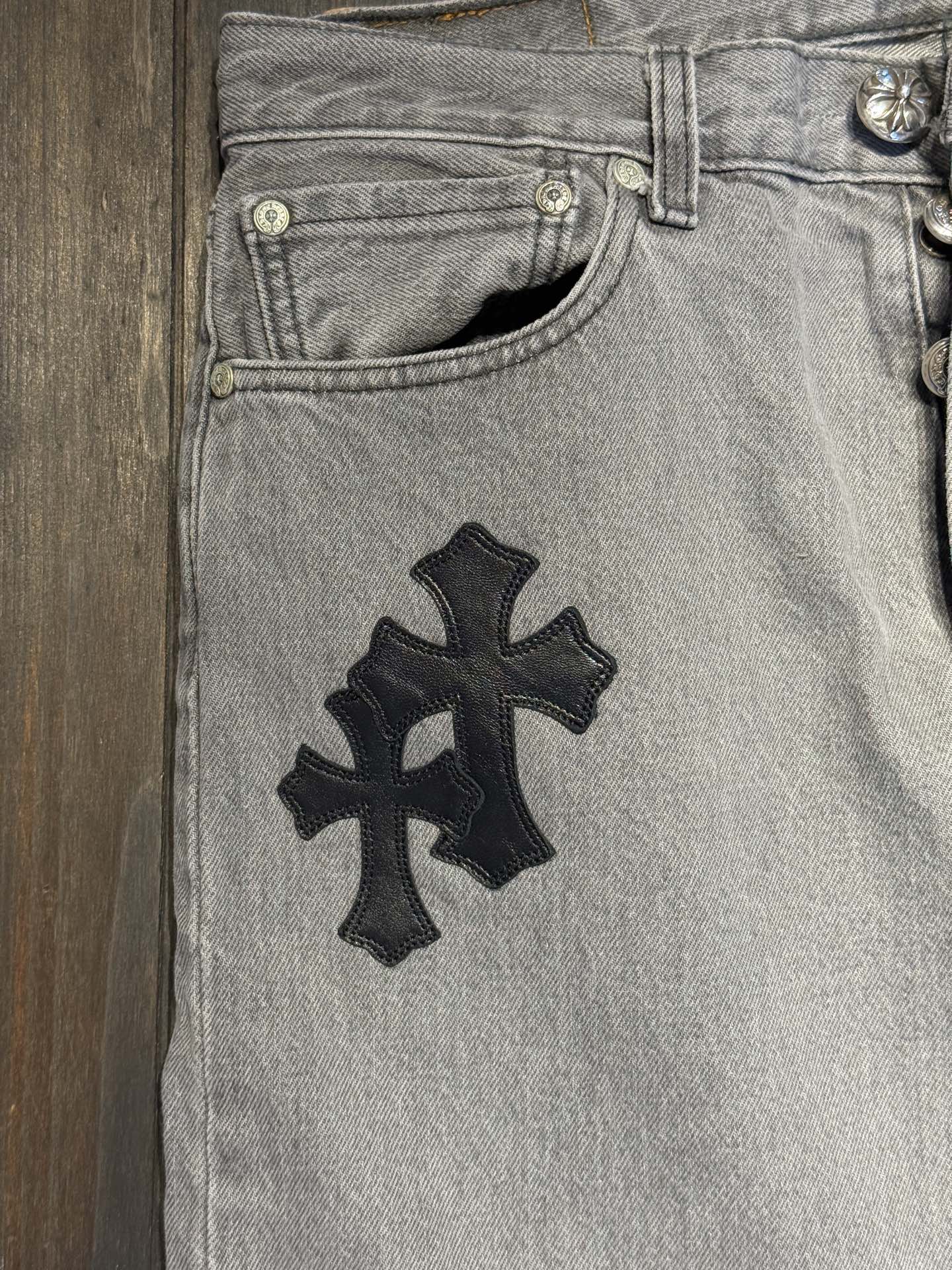 Chrome Hearts Cross Ring - Gothic 925 Sterling Silver Jewelry | David Studio