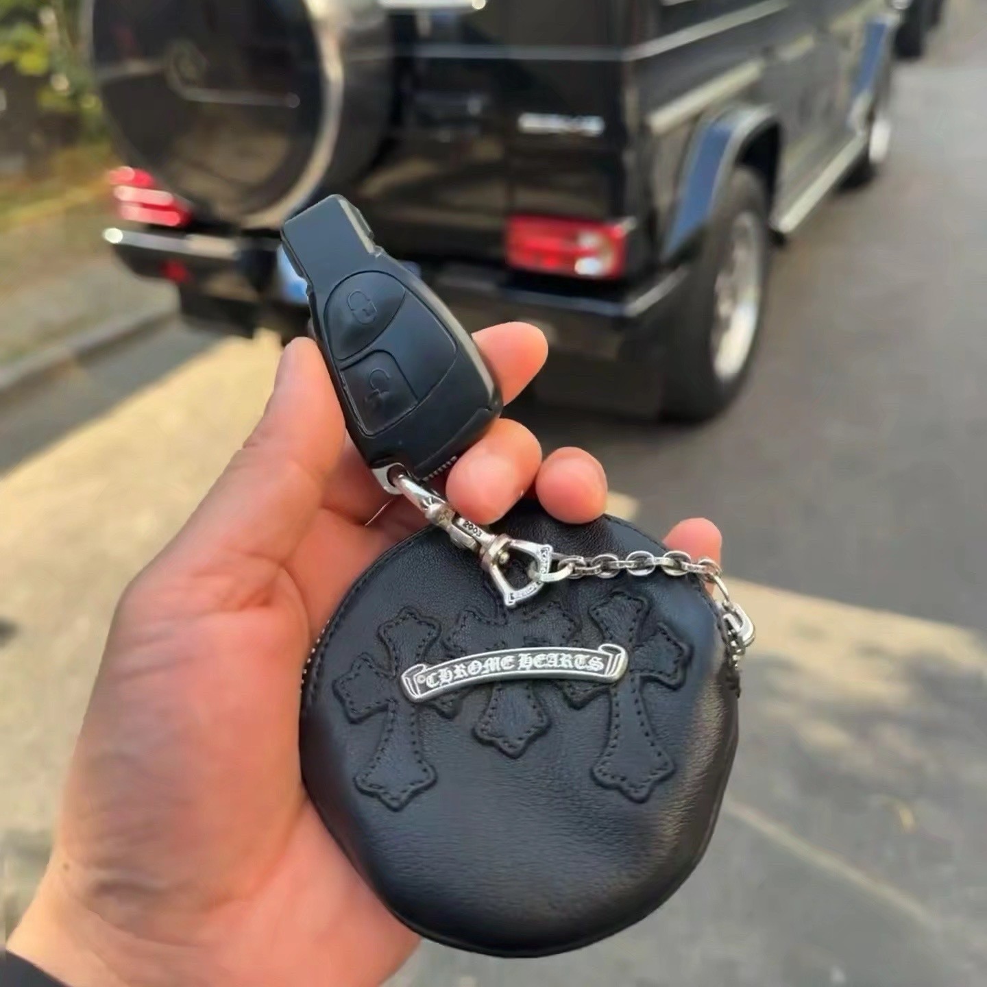 Chrome Hearts Cross Ring - Gothic 925 Sterling Silver Jewelry | David Studio