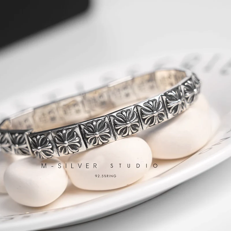 Chrome Hearts Cross Ring - Gothic 925 Sterling Silver Jewelry | David Studio