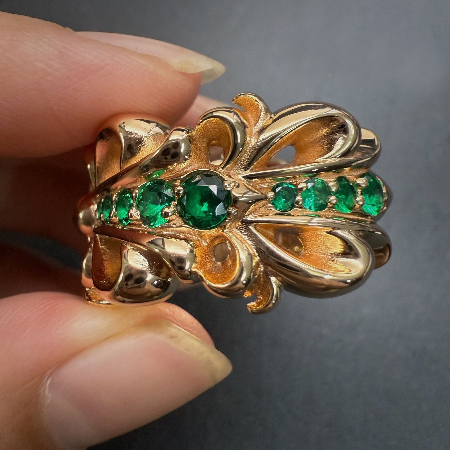 Chrome Hearts Cross Ring - Gothic 925 Sterling Silver Jewelry | David Studio