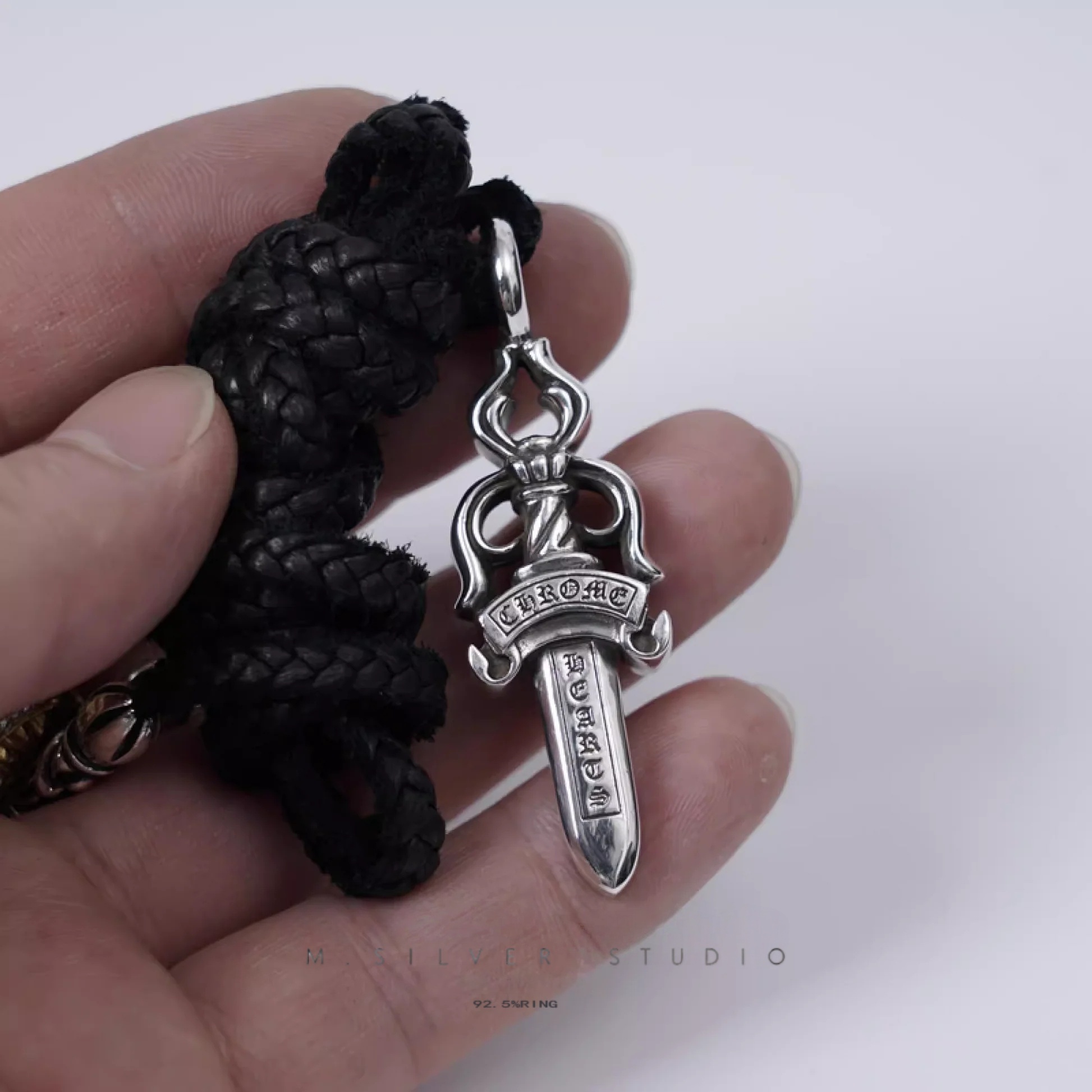 Chrome Hearts Cross Ring - Gothic 925 Sterling Silver Jewelry | David Studio