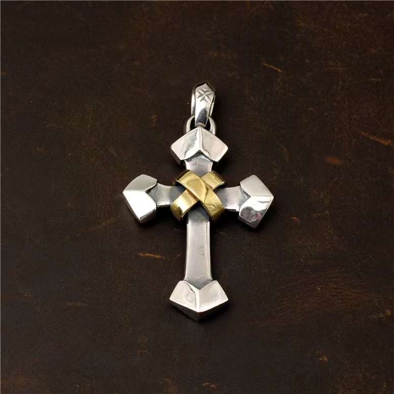 Chrome Hearts Cross Ring - Gothic 925 Sterling Silver Jewelry | David Studio