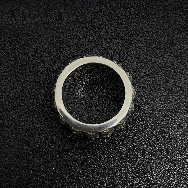 Chrome Hearts Cross Ring - Gothic 925 Sterling Silver Jewelry | David Studio