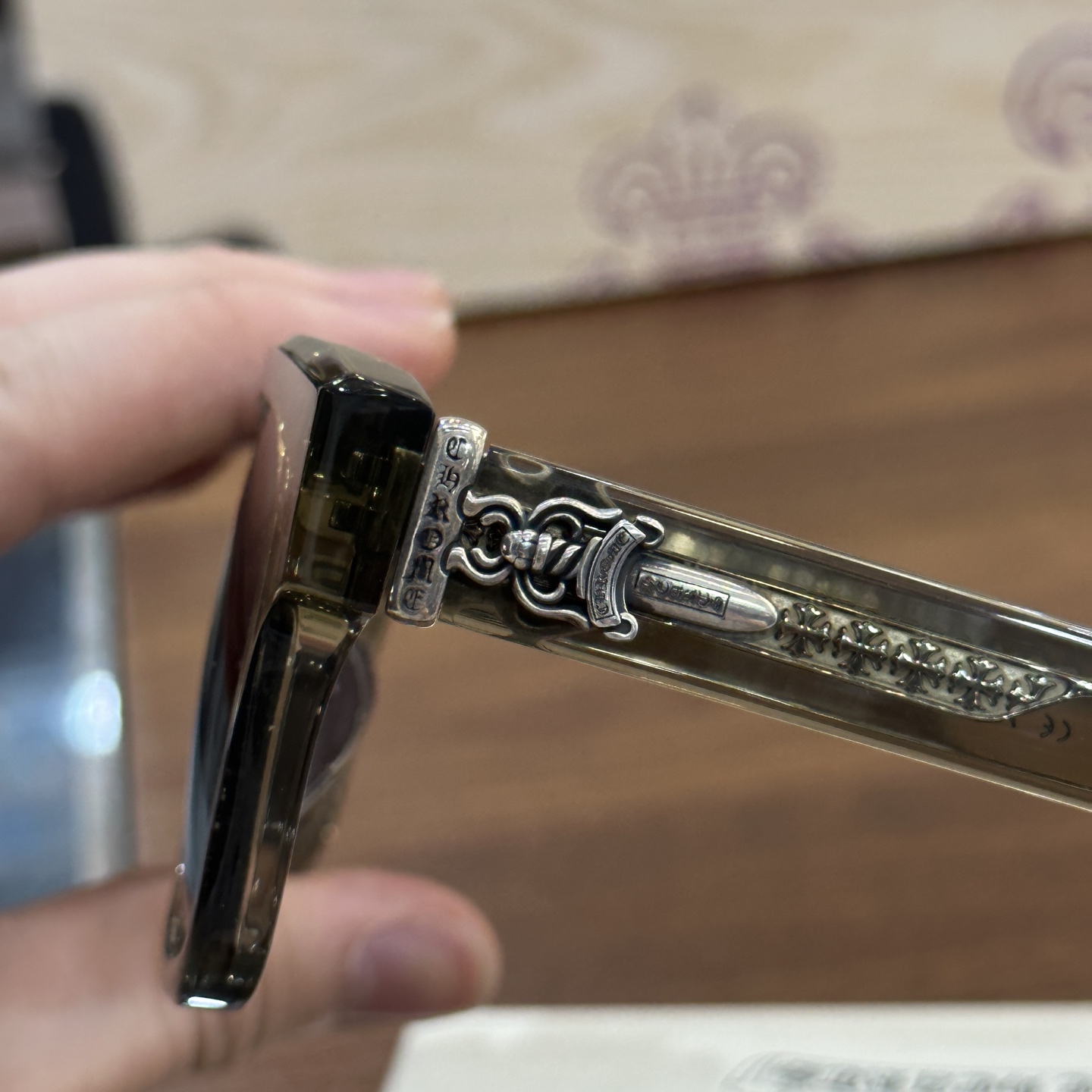 Chrome Hearts Cross Ring - Gothic 925 Sterling Silver Jewelry | David Studio