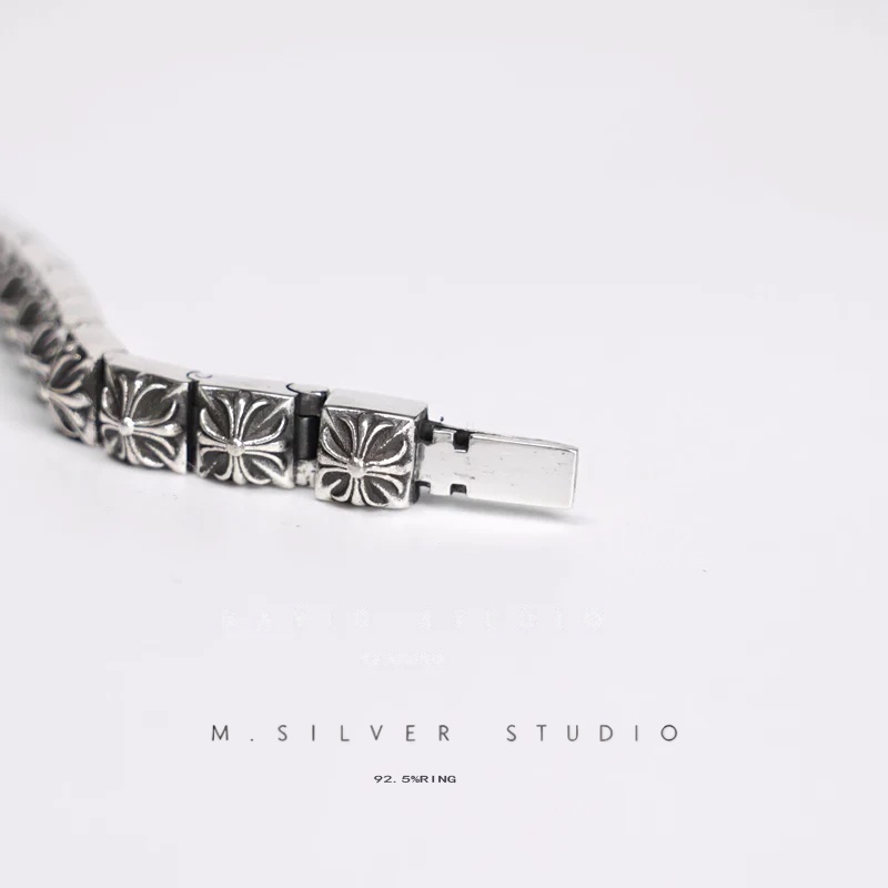 Chrome Hearts Cross Ring - Gothic 925 Sterling Silver Jewelry | David Studio