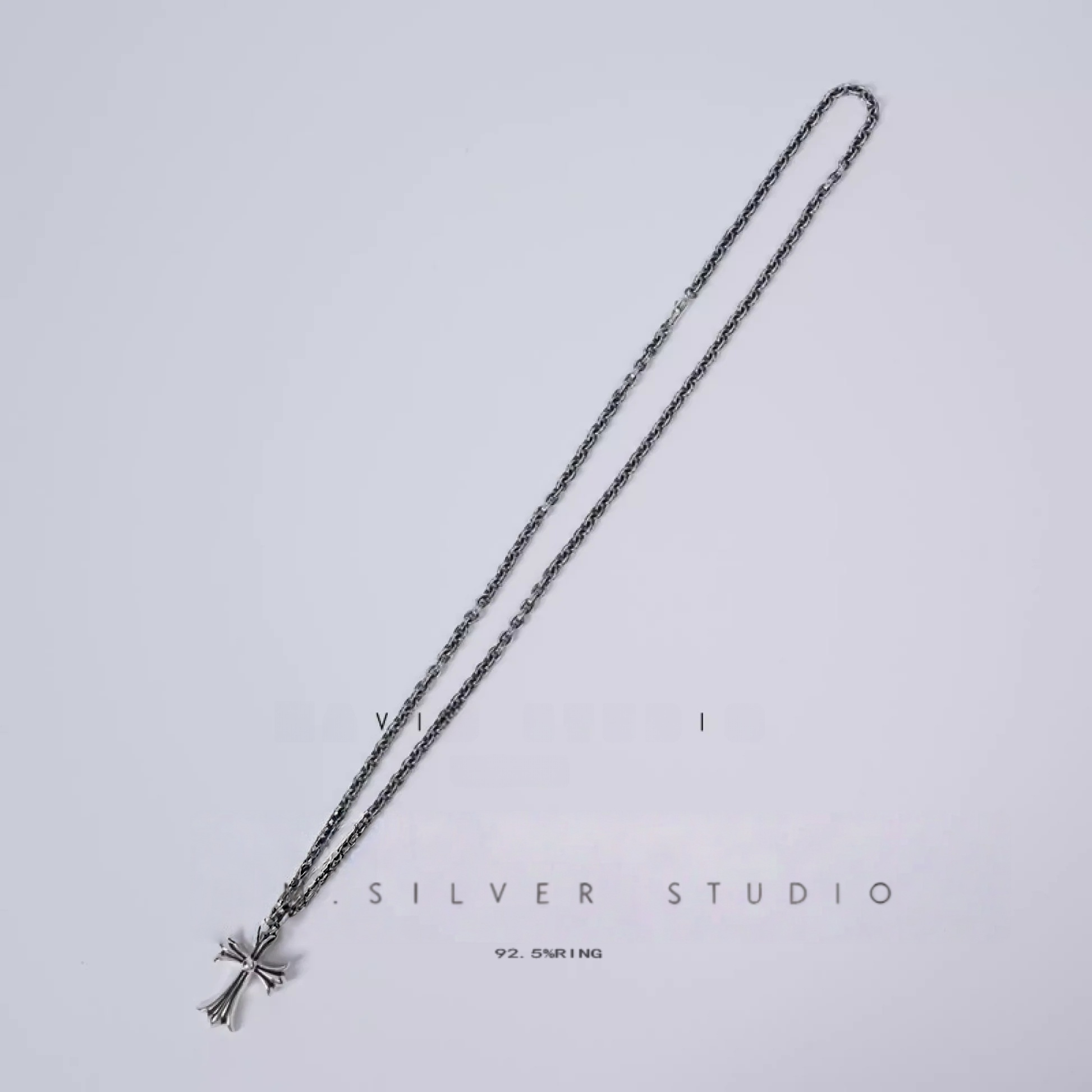 Chrome Hearts Cross Ring - Gothic 925 Sterling Silver Jewelry | David Studio