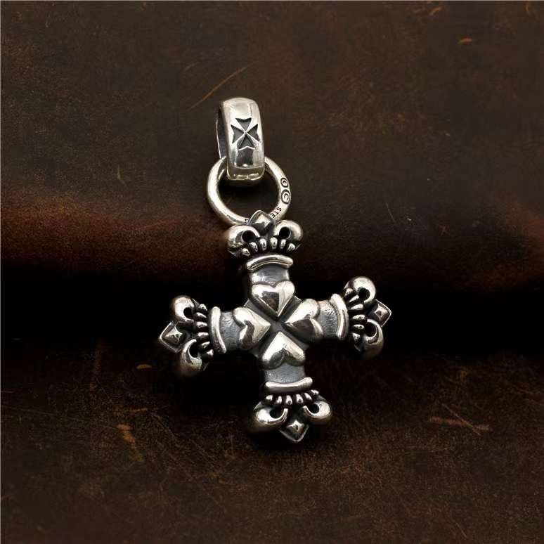 Chrome Hearts Cross Ring - Gothic 925 Sterling Silver Jewelry | David Studio
