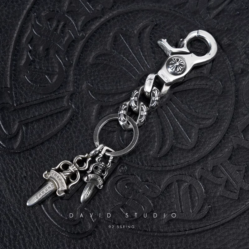 Chrome Hearts Cross Ring - Gothic 925 Sterling Silver Jewelry | David Studio