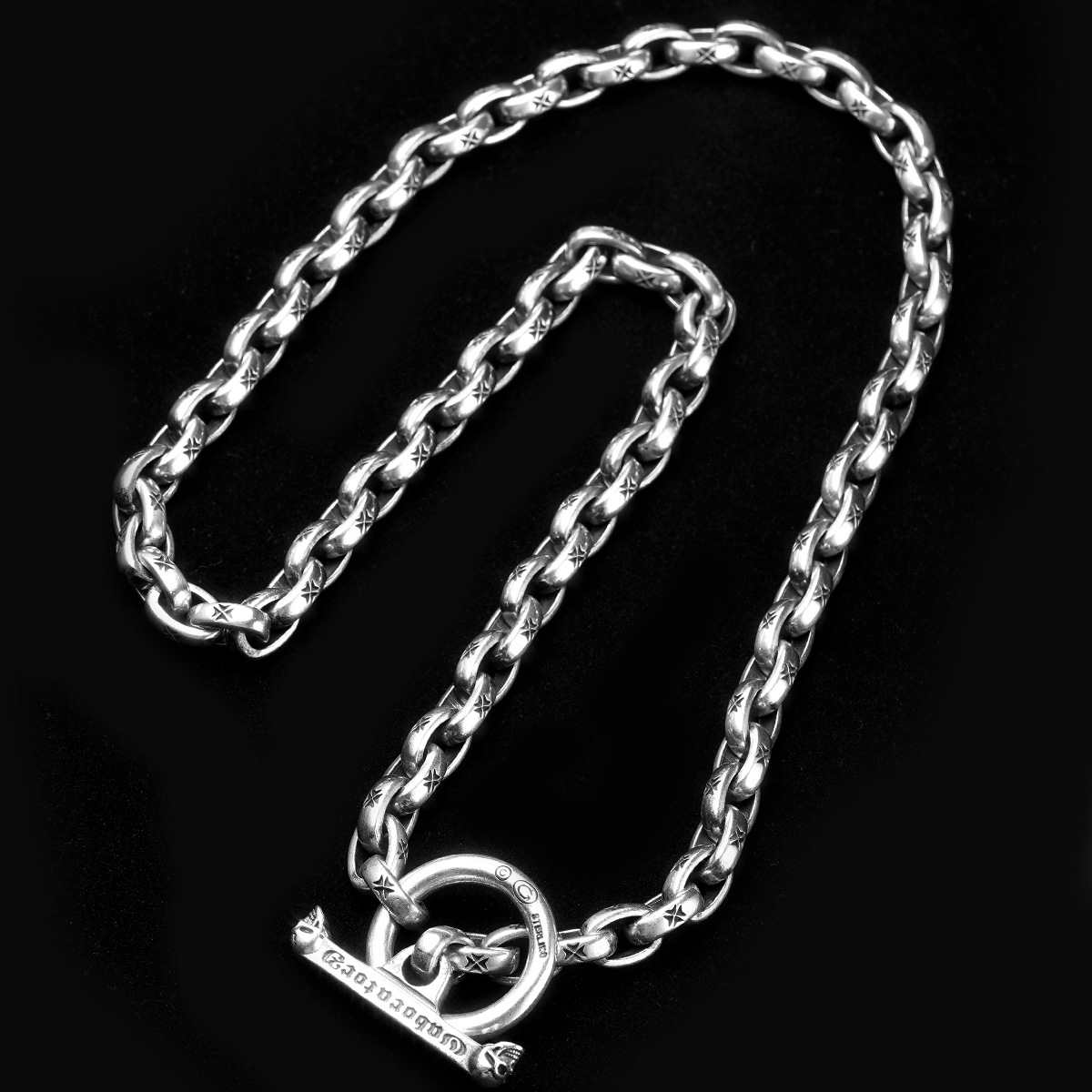 Chrome Hearts Cross Ring - Gothic 925 Sterling Silver Jewelry | David Studio