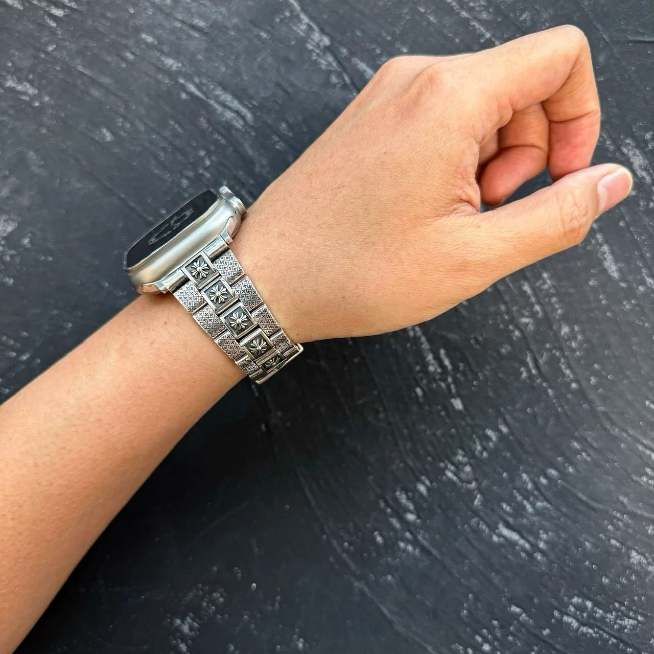 Chrome Hearts Cross Ring - Gothic 925 Sterling Silver Jewelry | David Studio