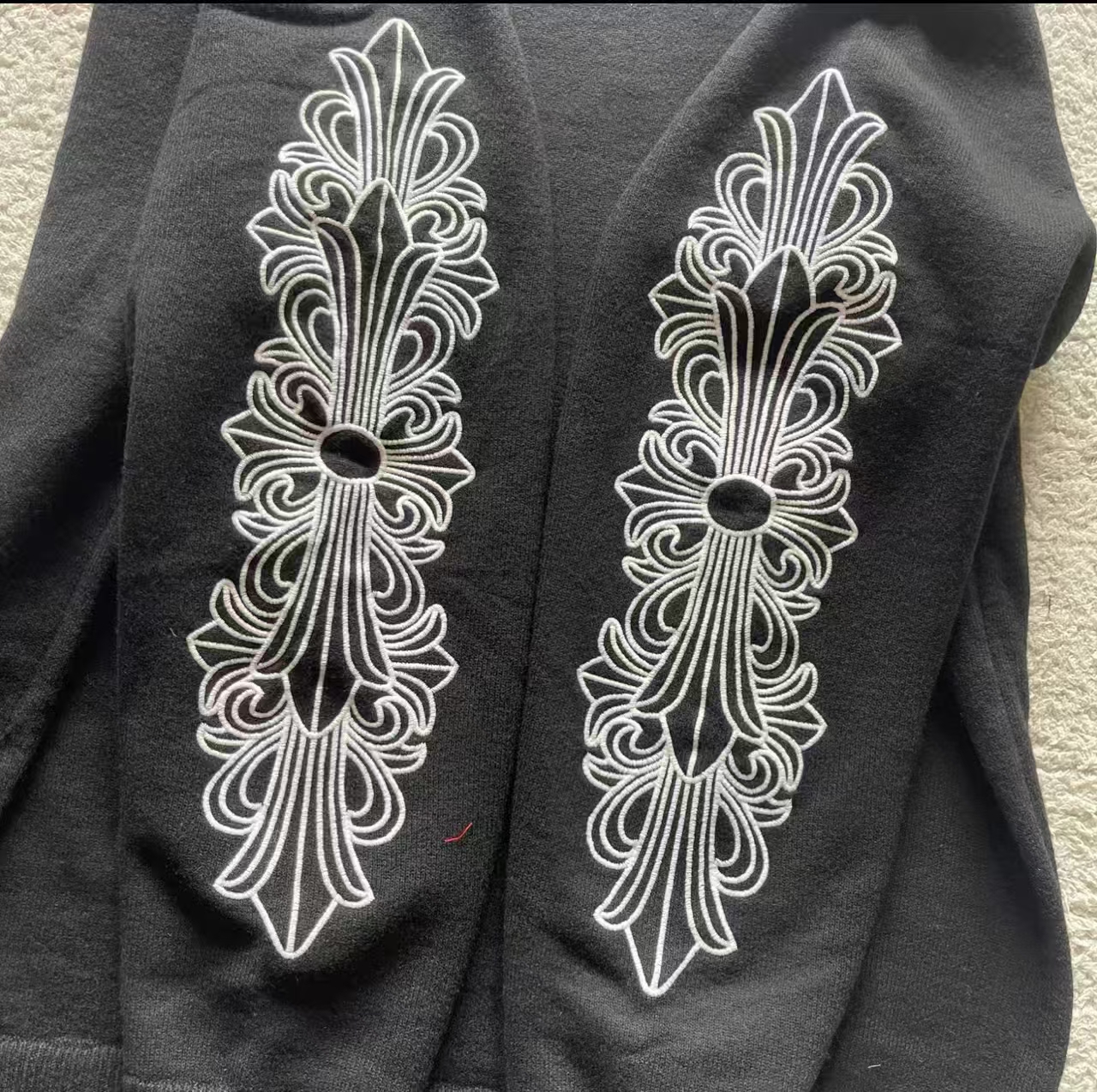 Chrome Hearts Cross Ring - Gothic 925 Sterling Silver Jewelry | David Studio