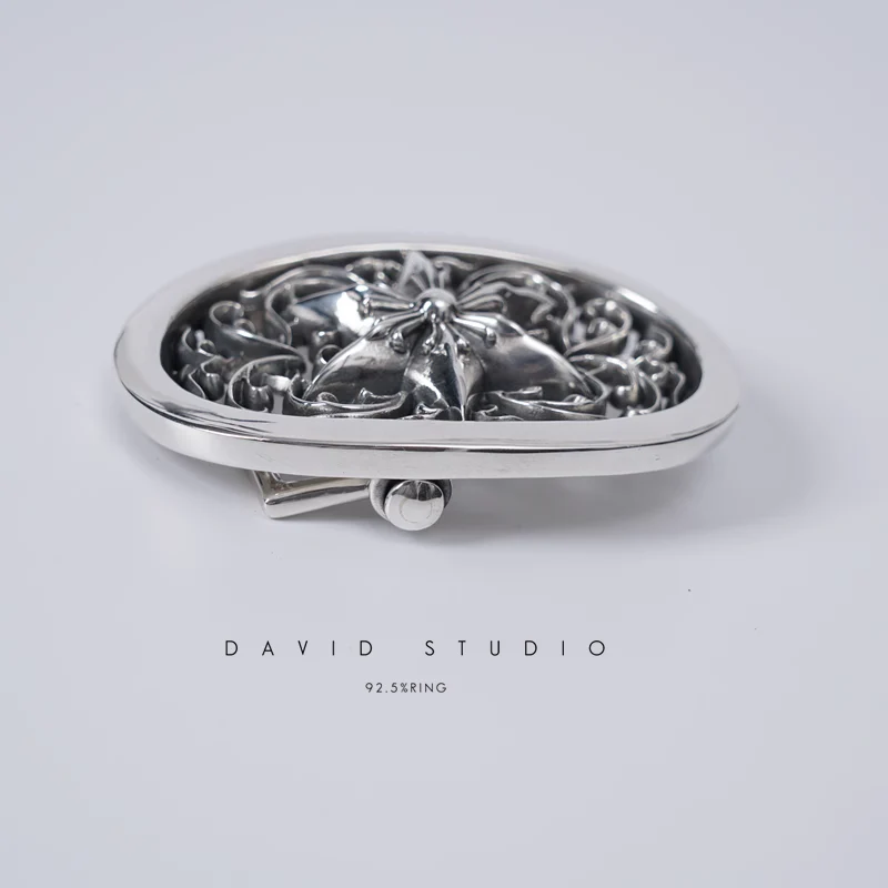 Chrome Hearts Cross Ring - Gothic 925 Sterling Silver Jewelry | David Studio