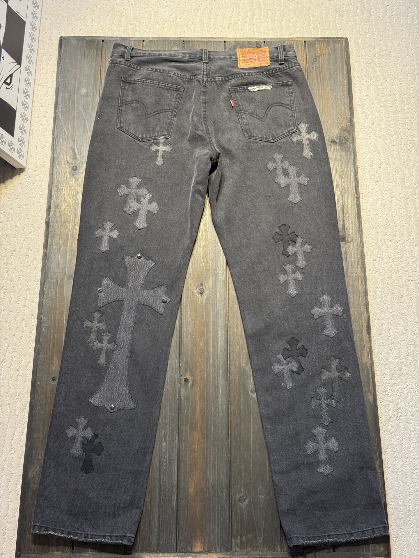 Chrome Hearts Cross Ring - Gothic 925 Sterling Silver Jewelry | David Studio