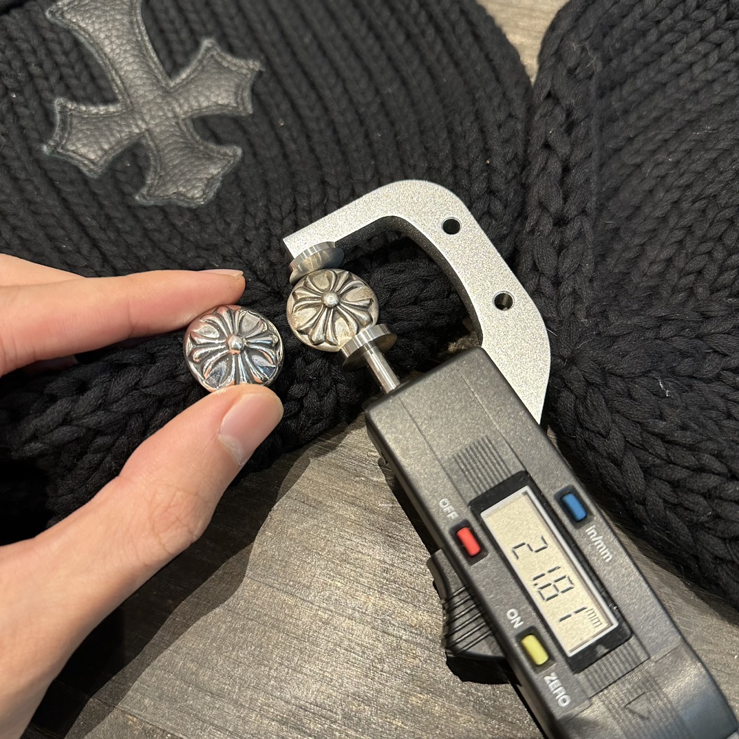 Chrome Hearts Cross Ring - Gothic 925 Sterling Silver Jewelry | David Studio