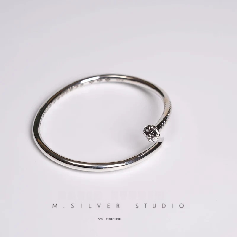 Chrome Hearts Cross Ring - Gothic 925 Sterling Silver Jewelry | David Studio