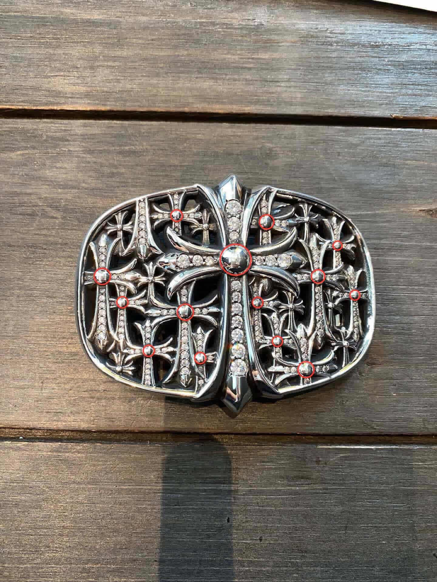 Chrome Hearts Cross Ring - Gothic 925 Sterling Silver Jewelry | David Studio