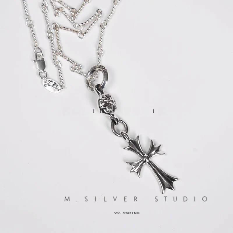 Chrome Hearts Cross Ring - Gothic 925 Sterling Silver Jewelry | David Studio