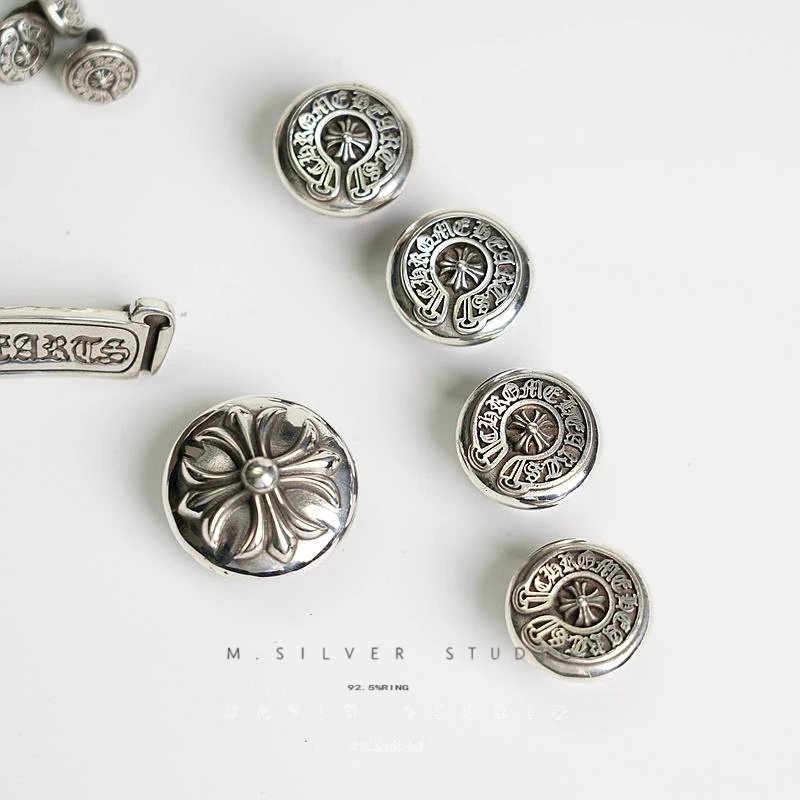 Chrome Hearts Cross Ring - Gothic 925 Sterling Silver Jewelry | David Studio