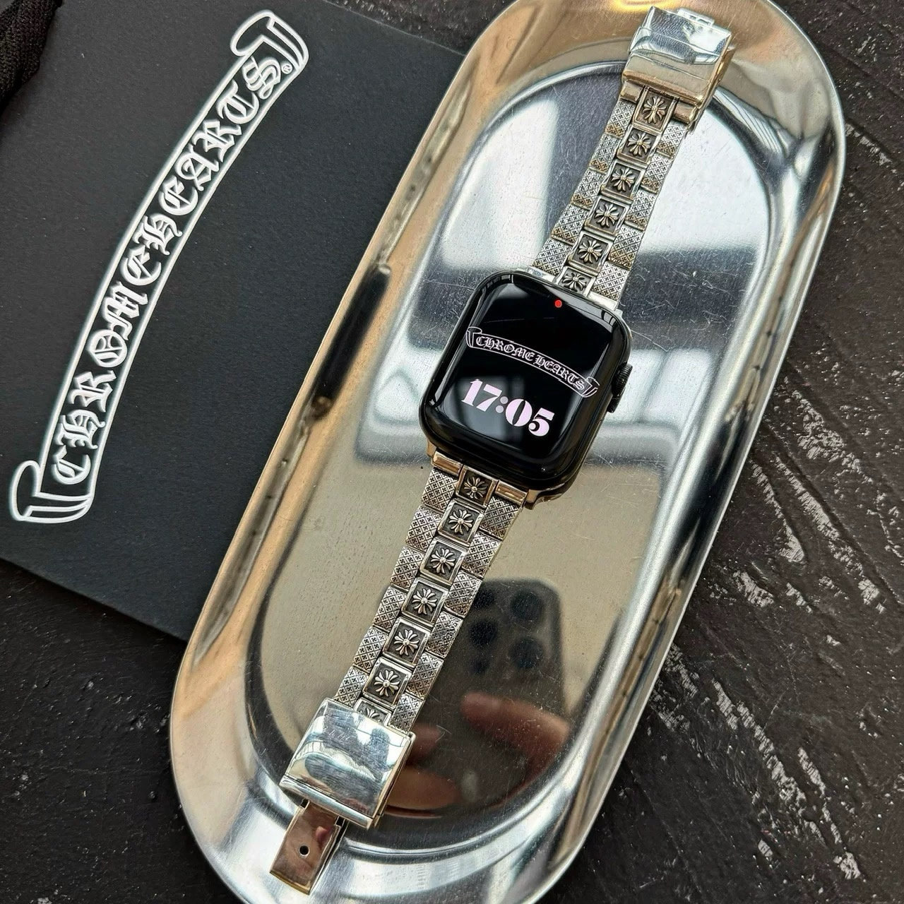 Chrome Hearts Cross Ring - Gothic 925 Sterling Silver Jewelry | David Studio