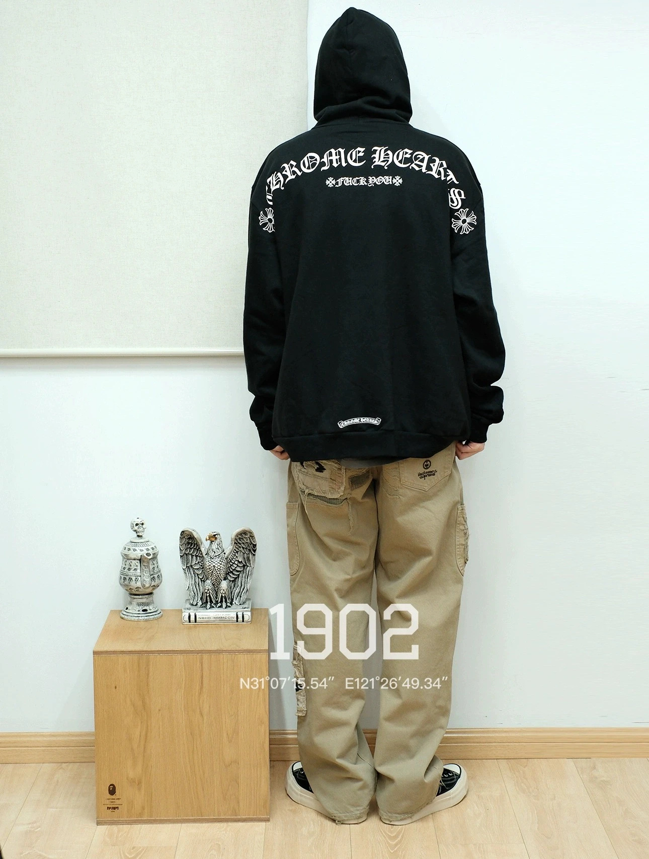 Chrome Hearts Cross Ring - Gothic 925 Sterling Silver Jewelry | David Studio