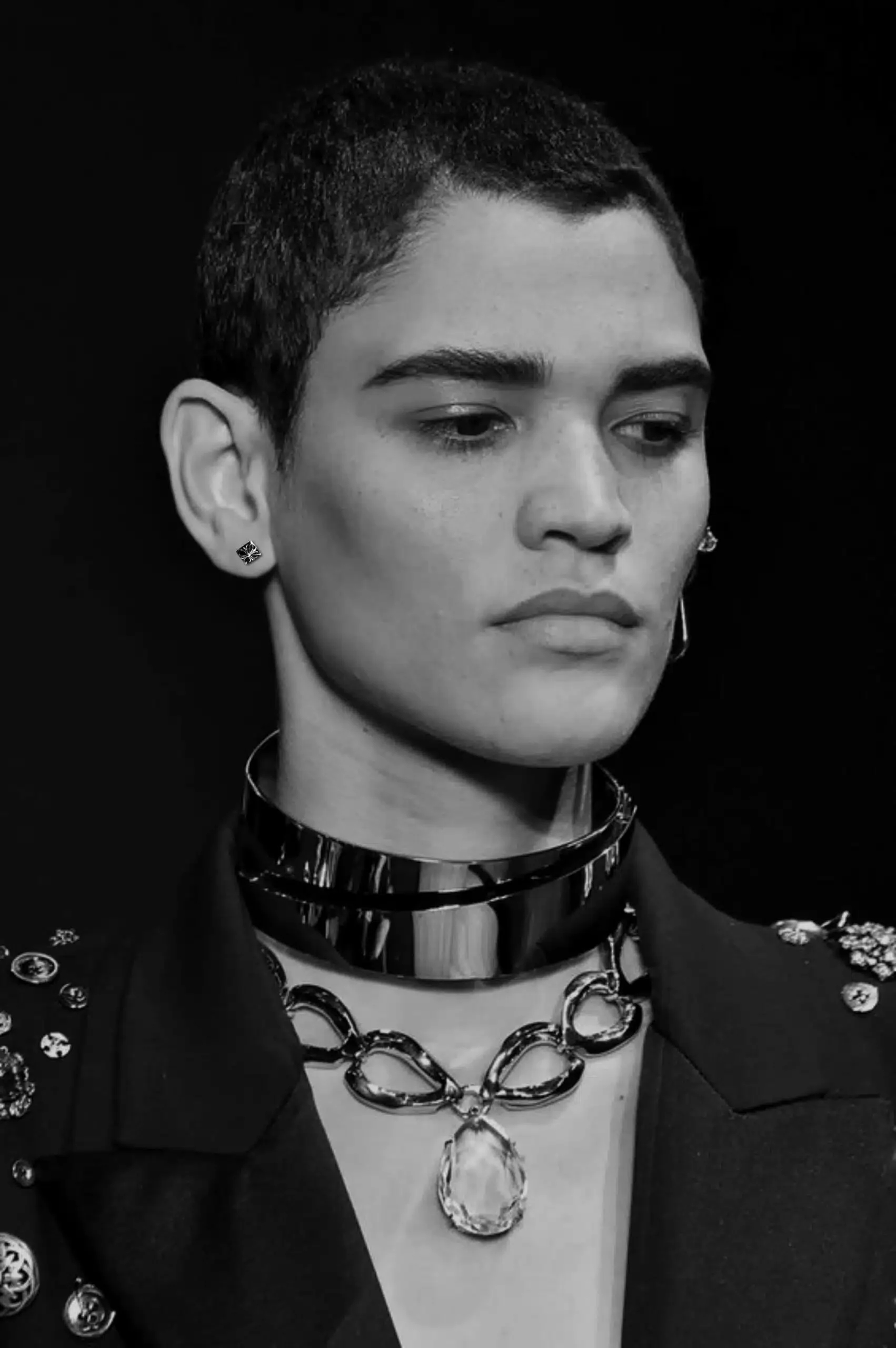 Chrome Hearts Cross Ring - Gothic 925 Sterling Silver Jewelry | David Studio